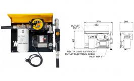 Meclube 090-5049-070 točionik diesel + mjerač + filter