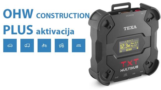 Texa MultiHub IDC5 PLUS OHW CONSTRUCTION P129B0 aktivacija rondo hrvatska autodijagnostika