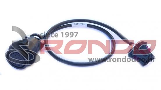 Rondo texa CARRARO LIFTER (MF, JD & CLASS) cable (3151:T44) kabel