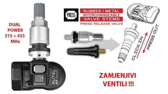 Autel Senzor M Press In TPMS ventil rondo hrvatska 