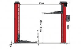 Mondolfo Ferro TITAN P 232N BC dvostupna dizalica rondo-1