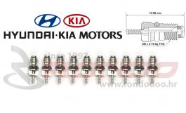 Rondo 88.276/10 Kia & Hyundai igle za ventile R134a