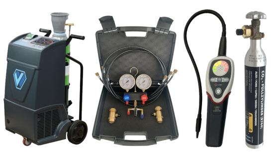 Rondo alati i oprema za plin R744 co2 auto klima