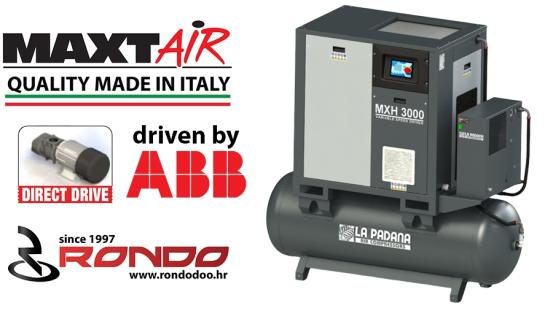 La Padana Maxt Air 384 Rondo d.o.o. vijčani kompresori HR