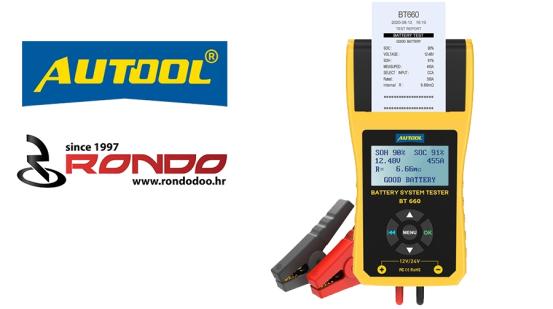 AuTool BT660 tester akumulatora tester akumulatora Rondo d.o.o. Hrvatska