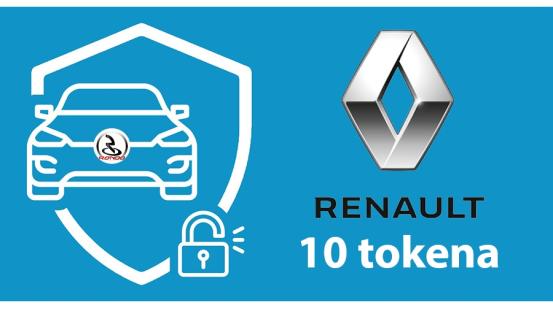 Connex Renault 10 tokena SGW otključavanje Rondo d.o.o. Hrvatska