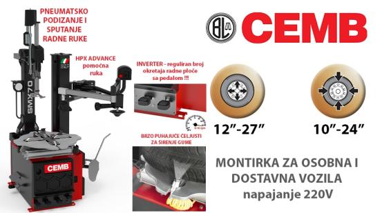 CEMB SMX70ATI Asa pomoćnom rukom HPX ADVANCE