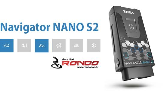 Texa Navigator Nano S2 Rondo d.o.o. Hrvatska