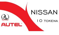Autel Nissan - 10 tokena