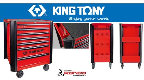 KingTony 876347B kolica za alat Rondo HRvatska