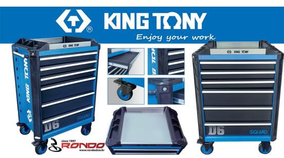 KingTony 87SQ316BABK kolica za alat Rondo HRvatska