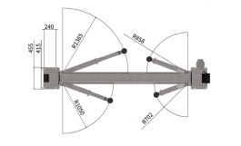 Rondo Lift 2.40B-2 dvostupna dizalica