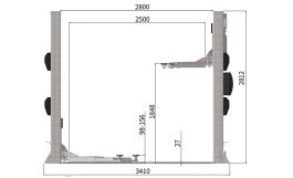 Rondo Lift 2.40B-1 dvostupna dizalica