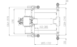 ATH Dimenzije dizalice